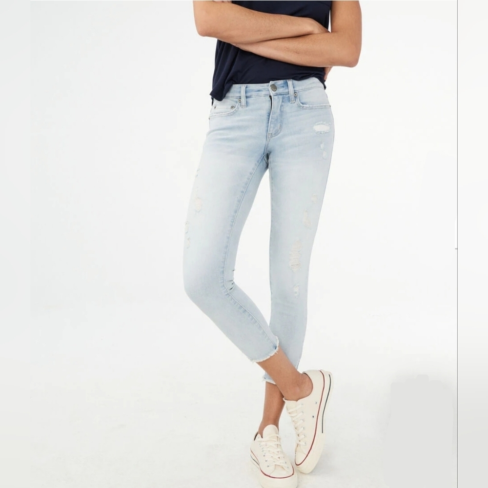 Aeropostale Flex Effects Low-Rise Cropped Jegging Size 2